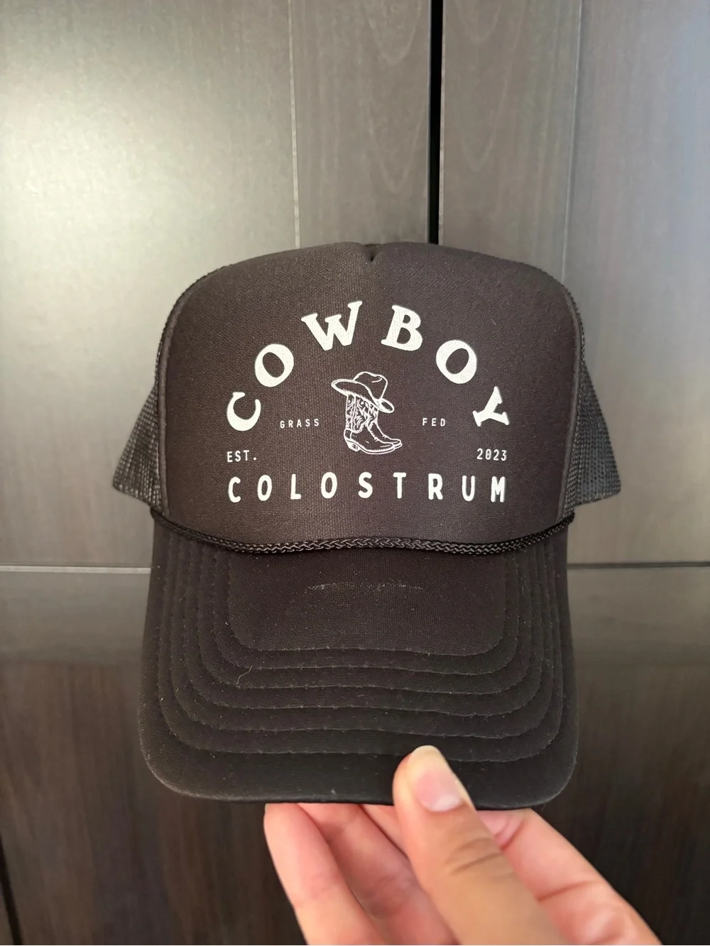 COWBOY COLOSTRUM Trucker Hats (3)